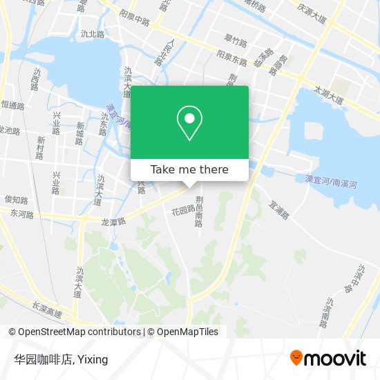 华园咖啡店 map