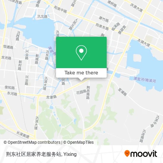 荆东社区居家养老服务站 map