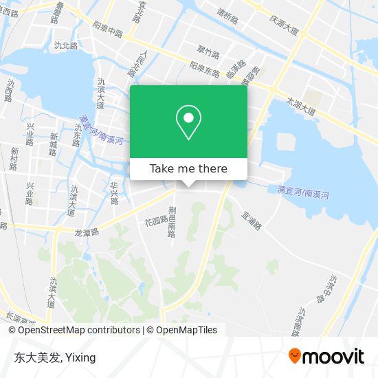 东大美发 map