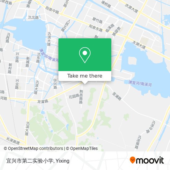 宜兴市第二实验小学 map