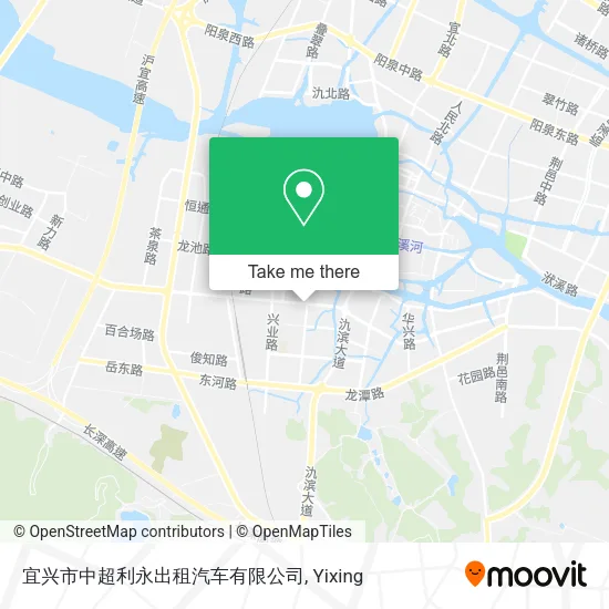 宜兴市中超利永出租汽车有限公司 map