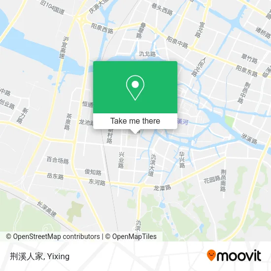 荆溪人家 map