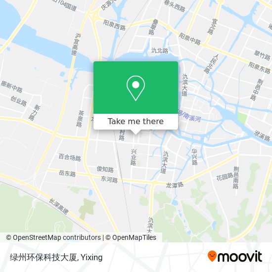 绿州环保科技大厦 map