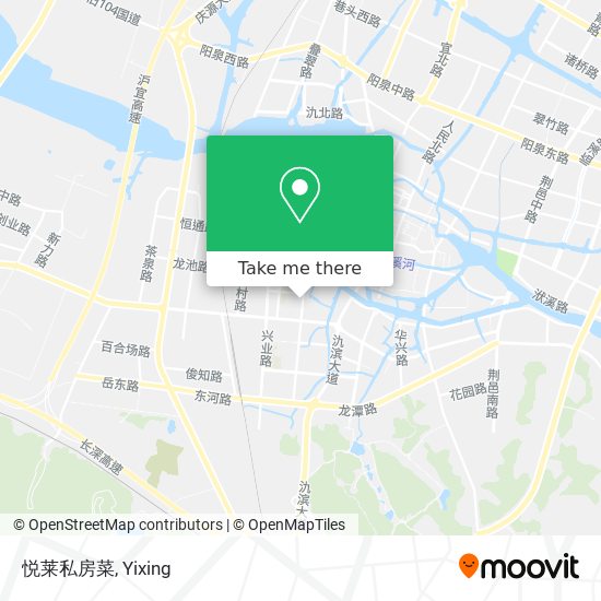 悦莱私房菜 map