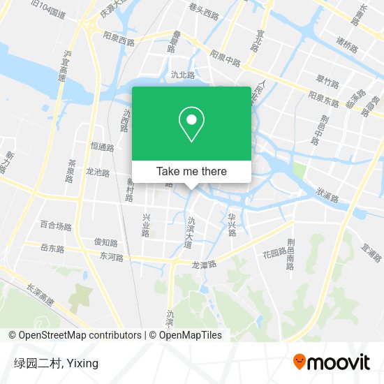 绿园二村 map