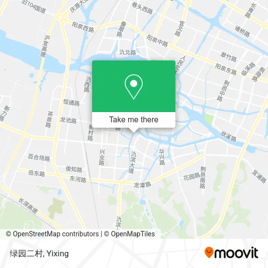 绿园二村 map