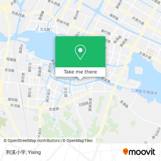 荆溪小学 map
