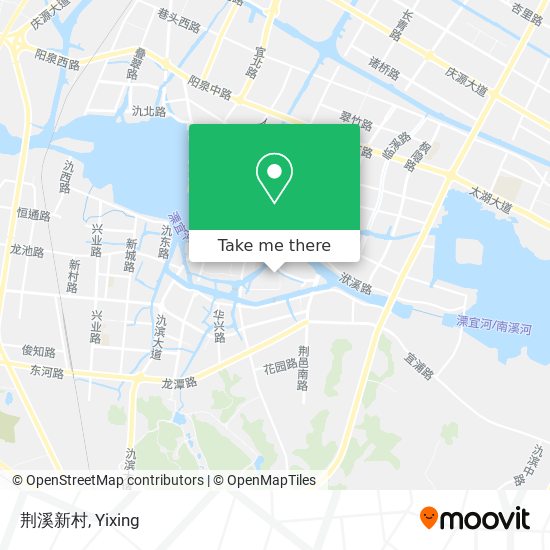 荆溪新村 map