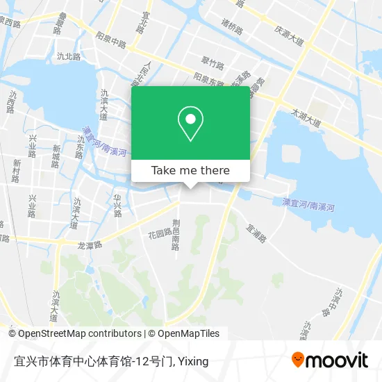 宜兴市体育中心体育馆-12号门 map