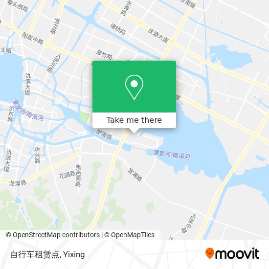 自行车租赁点 map