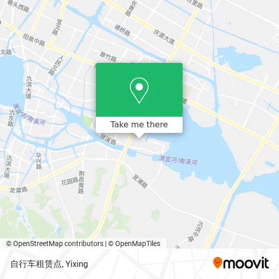 自行车租赁点 map