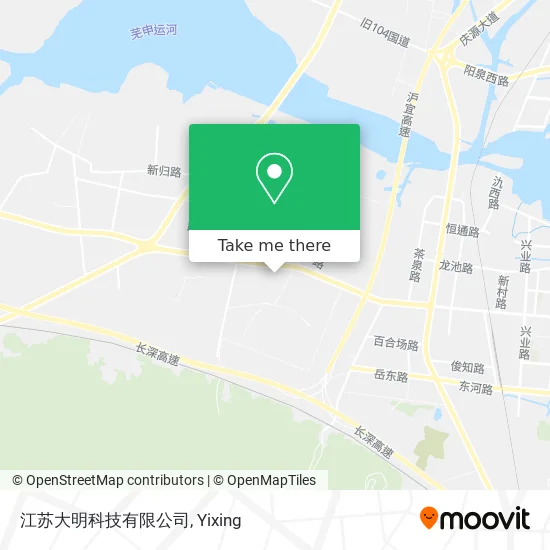 江苏大明科技有限公司 map