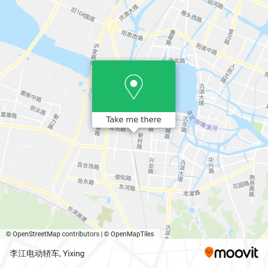 李江电动轿车 map