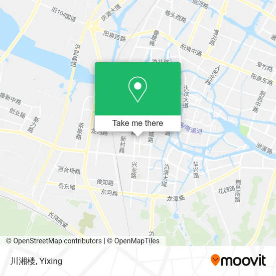 川湘楼 map