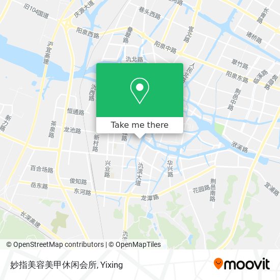 妙指美容美甲休闲会所 map