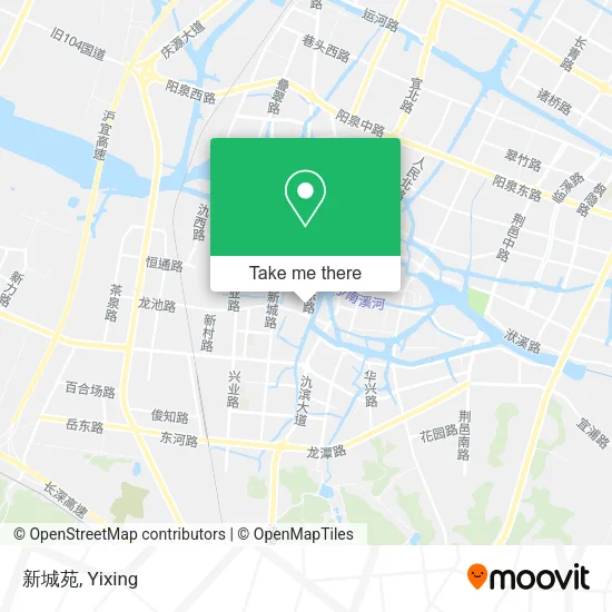 新城苑 map
