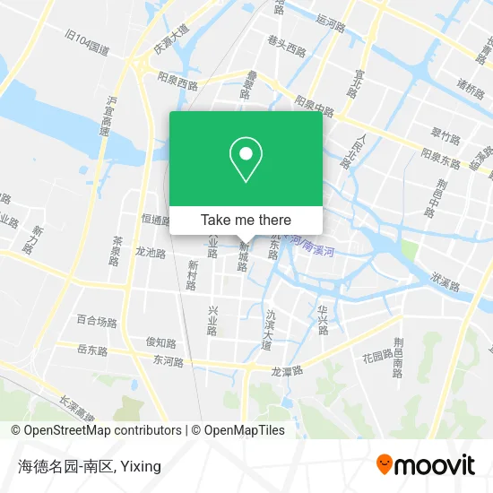 海德名园-南区 map