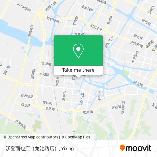沃登面包店（龙池路店） map
