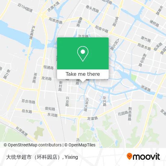 大统华超市（环科园店） map