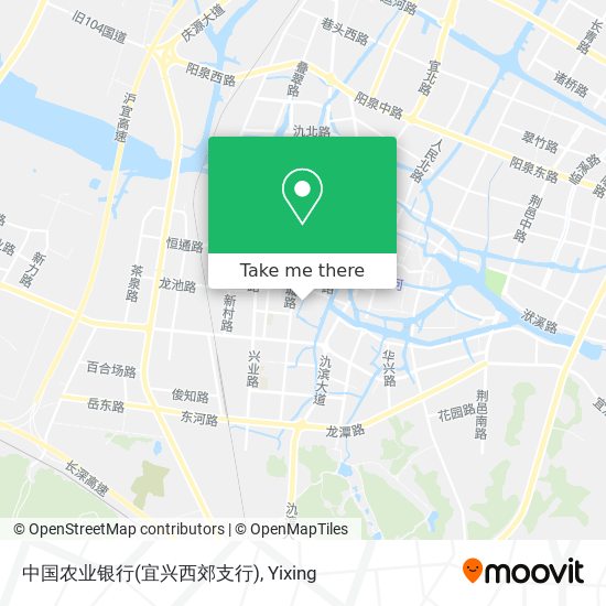 中国农业银行(宜兴西郊支行) map