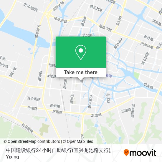 中国建设银行24小时自助银行(宜兴龙池路支行) map