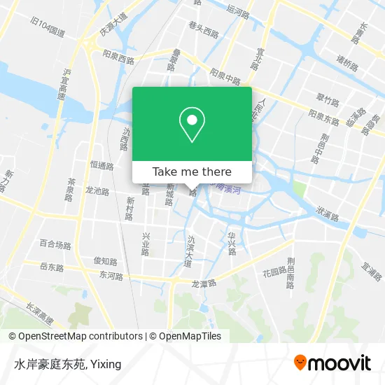 水岸豪庭东苑 map