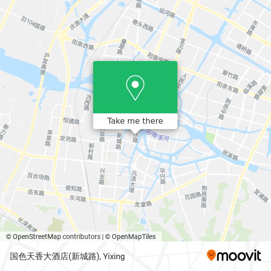 国色天香大酒店(新城路) map