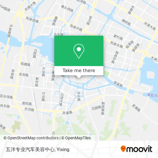 五洋专业汽车美容中心 map