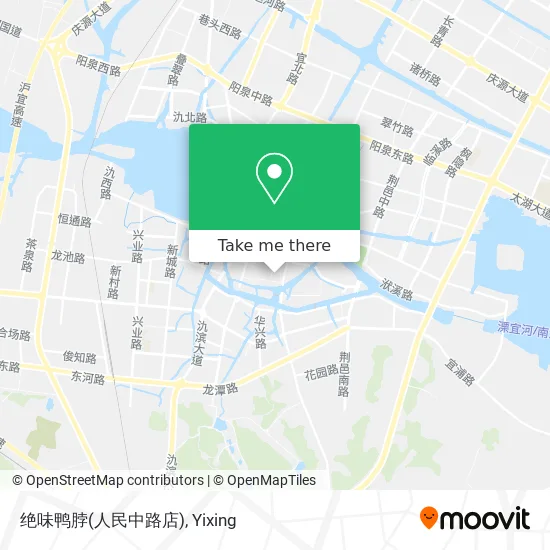 绝味鸭脖(人民中路店) map