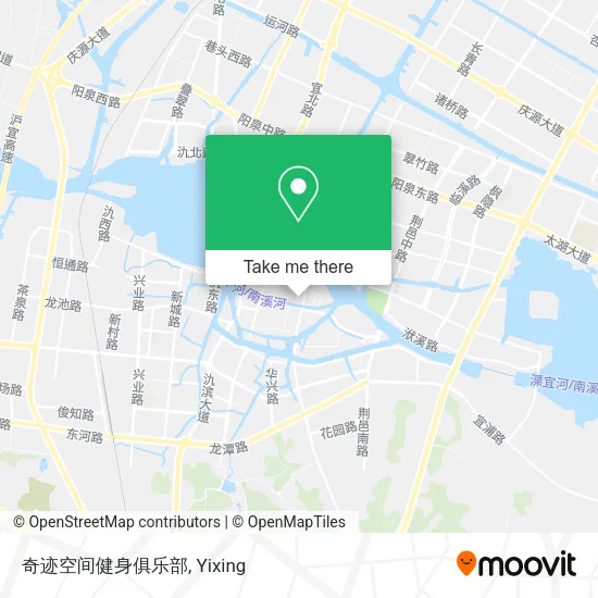 奇迹空间健身俱乐部 map