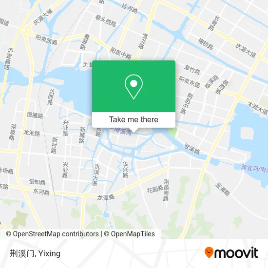 荆溪门 map