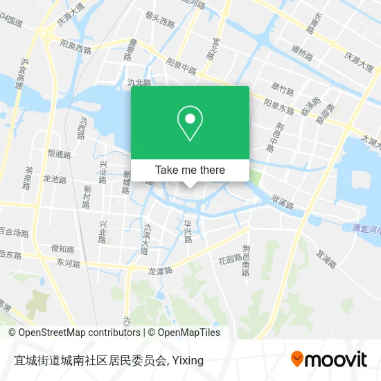 宜城街道城南社区居民委员会 map