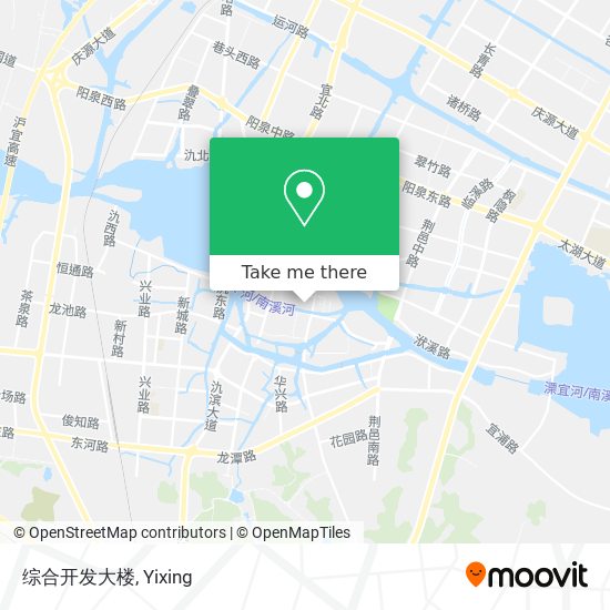 综合开发大楼 map