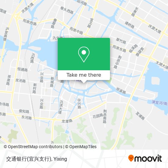 交通银行(宜兴支行) map