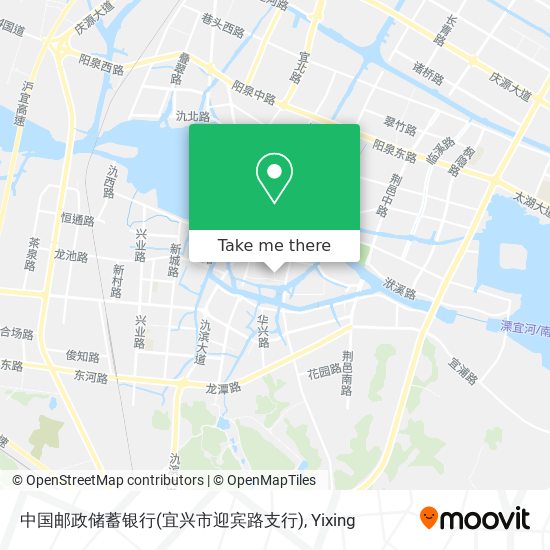 中国邮政储蓄银行(宜兴市迎宾路支行) map