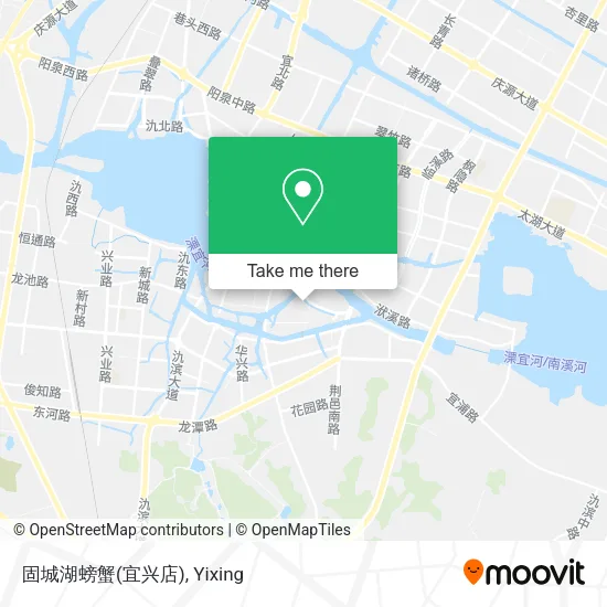 固城湖螃蟹(宜兴店) map