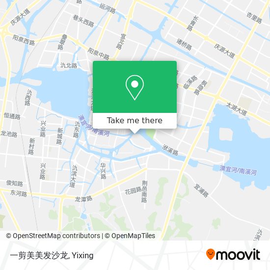 一剪美美发沙龙 map
