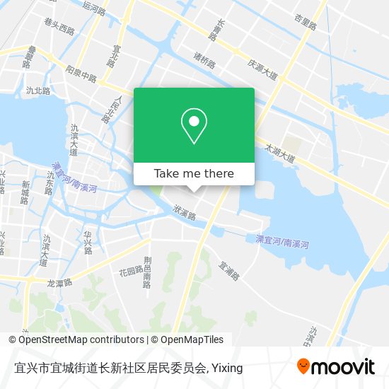 宜兴市宜城街道长新社区居民委员会 map