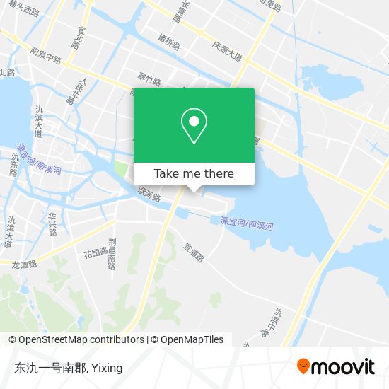 东氿一号南郡 map