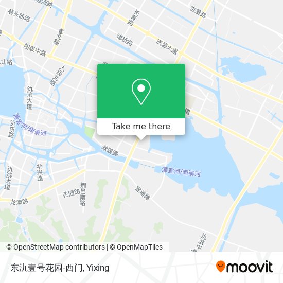 东氿壹号花园-西门 map
