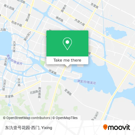 东氿壹号花园-西门 map
