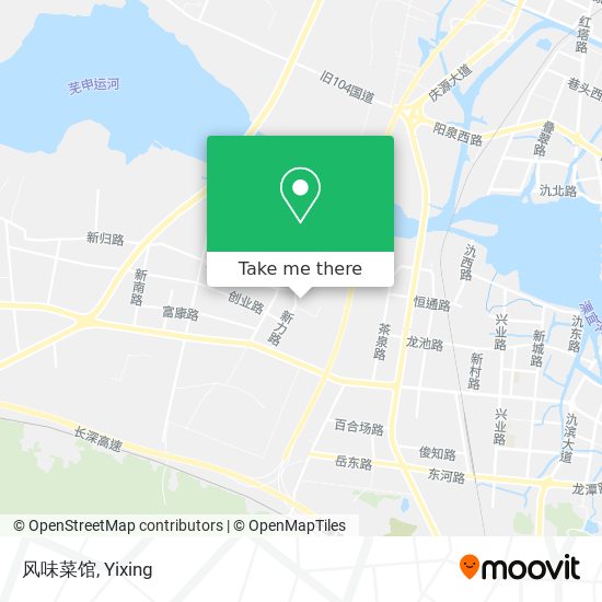 风味菜馆 map