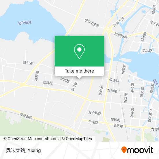 风味菜馆 map