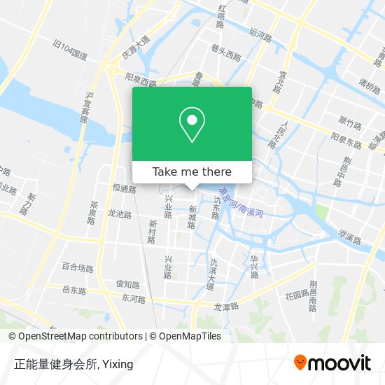 正能量健身会所 map