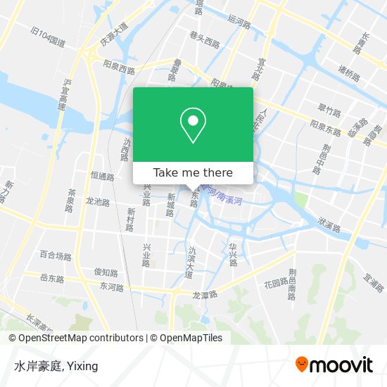 水岸豪庭 map