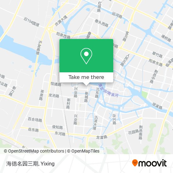 海德名园三期 map
