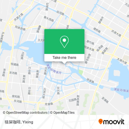 猫屎咖啡 map