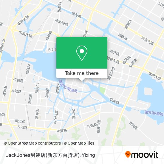 JackJones男装店(新东方百货店) map