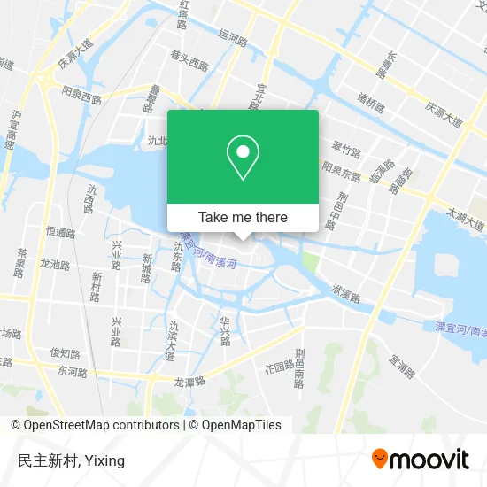 民主新村 map