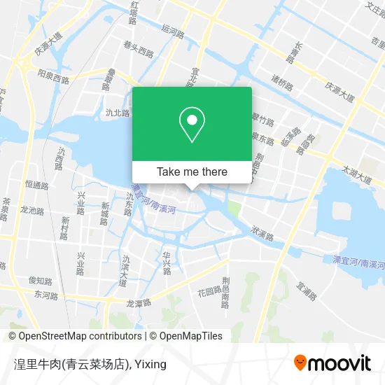 湟里牛肉(青云菜场店) map